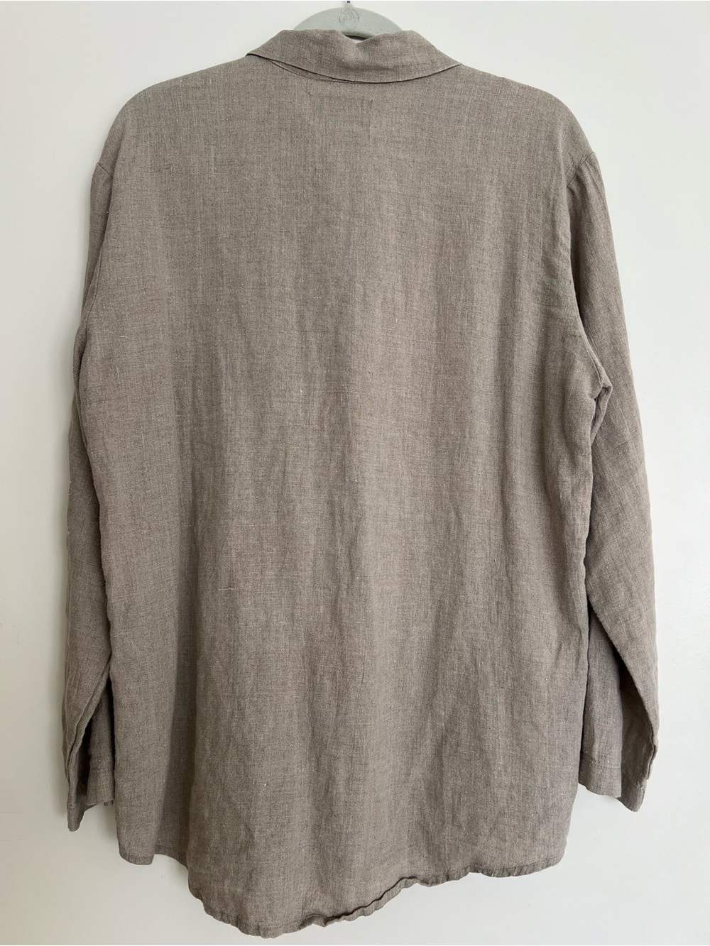 FLAX by Jeanne Engelhart Linen Pocket Shirt - Picture 3 of 4